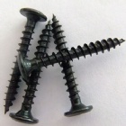 Flat head chamfering screw